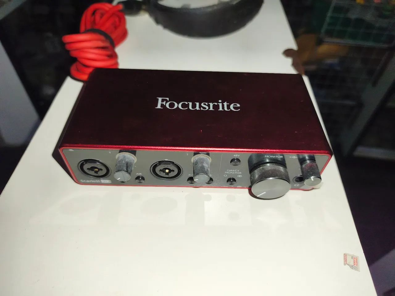 Interface de Áudio Scarlett Focurite 2i2 3ª Gen - Foto 5