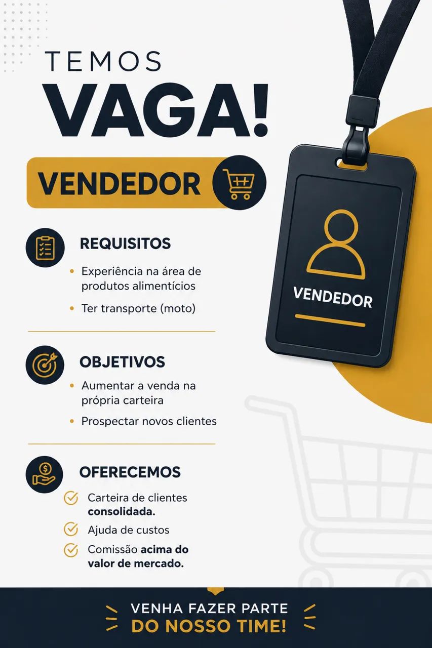 Vaga para Vendedor - Foto 2