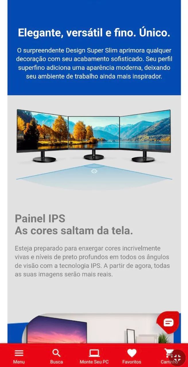 Monitor 27" Full HD IPS 75hz com som  - Foto 5