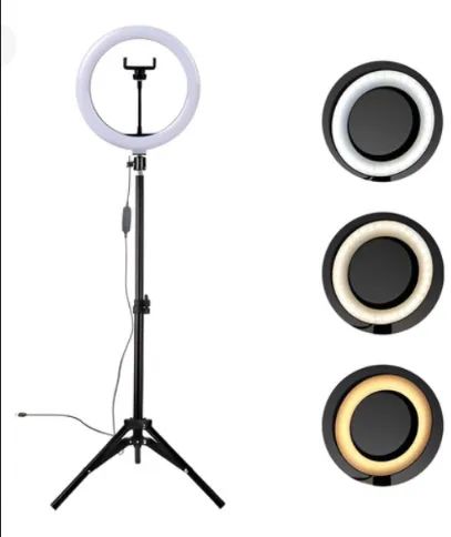 Ring light com tripé (LED) - Foto 2
