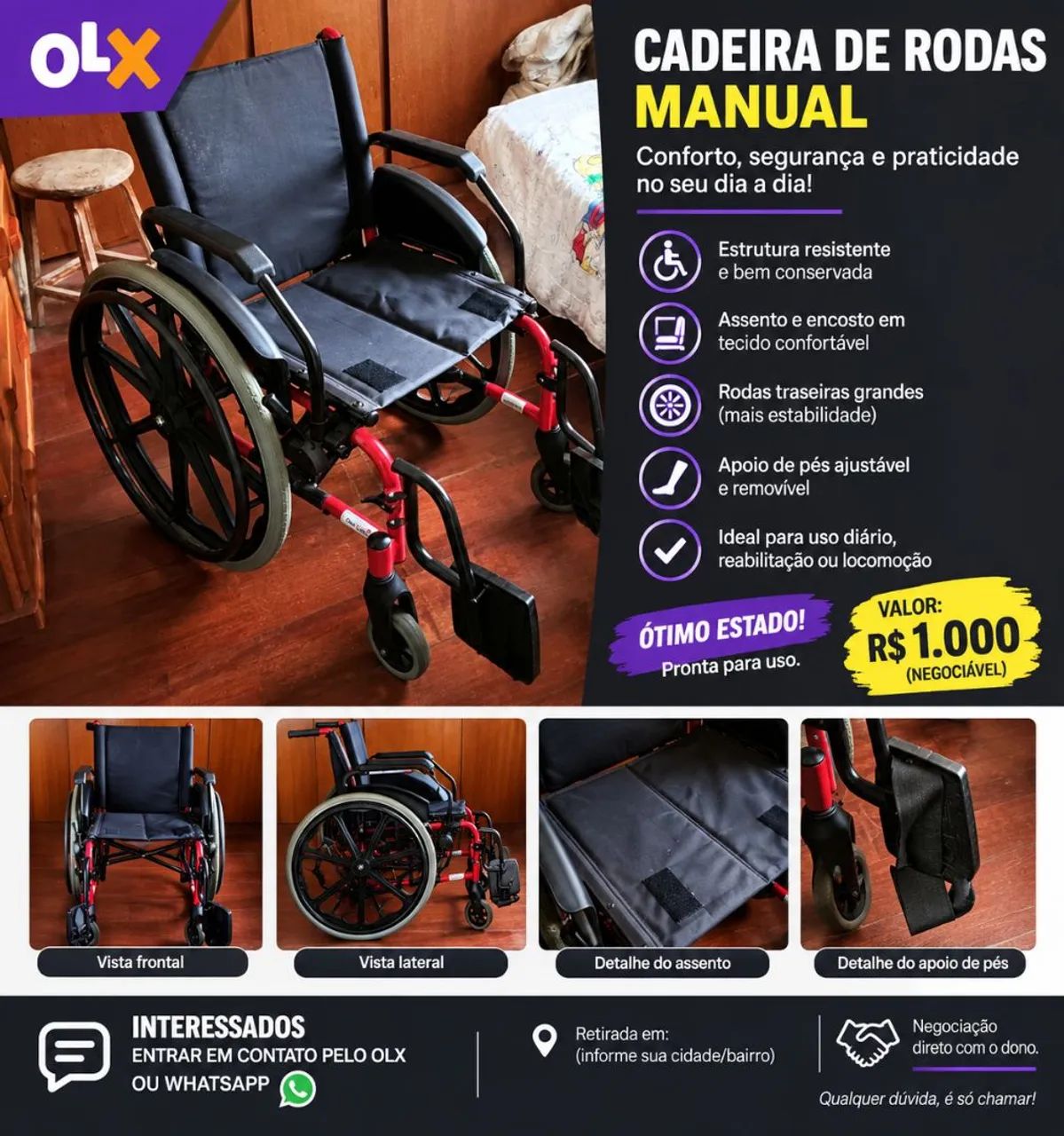 Cadeira de rodas 