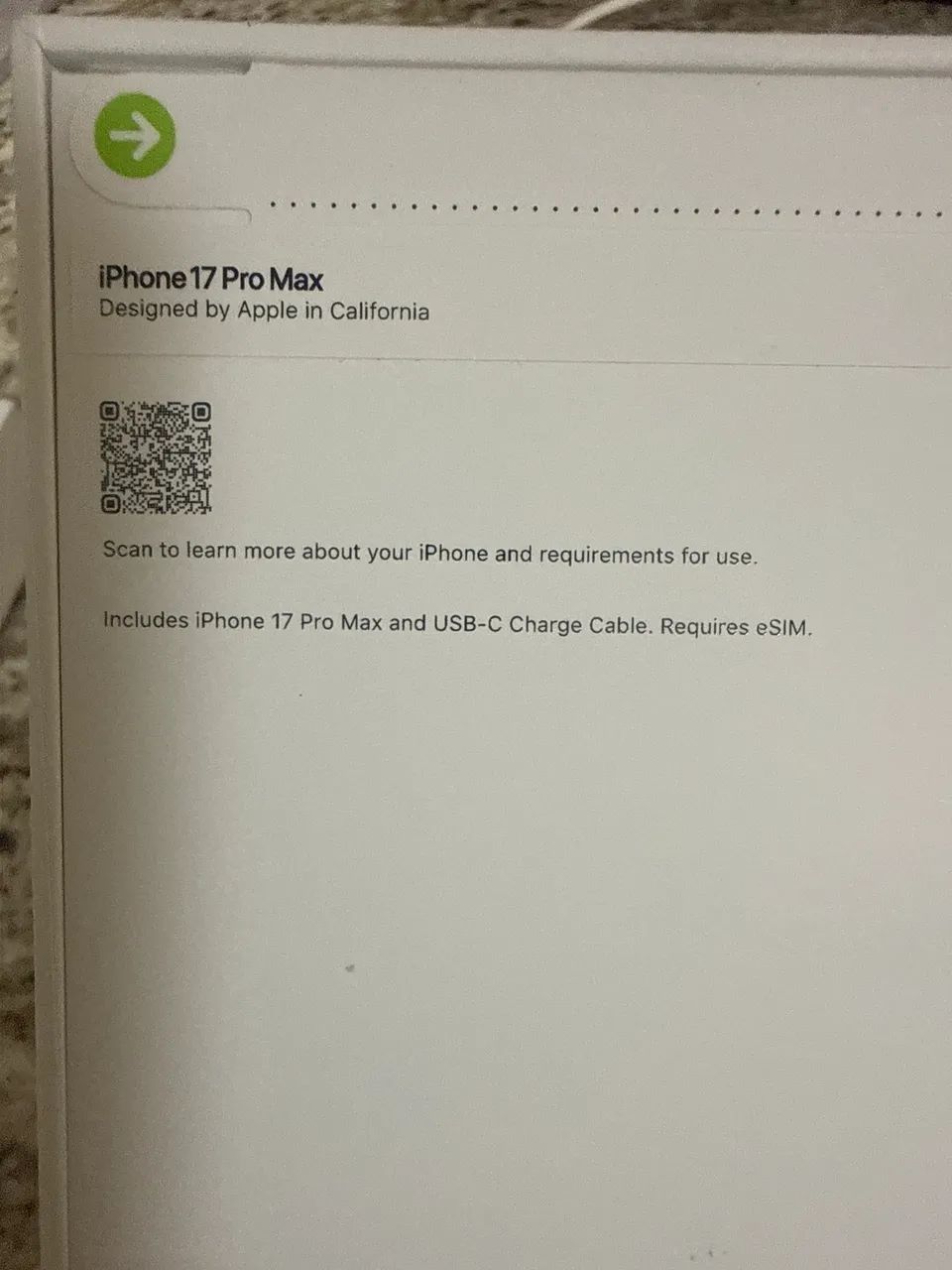 iPhone 17 Pro Max  256Gb - Lacrado - Foto 3