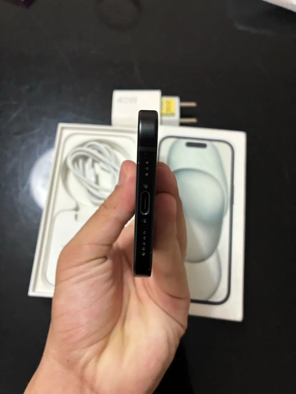Iphone 15 256gb - Com caixa - 85% - Foto 3