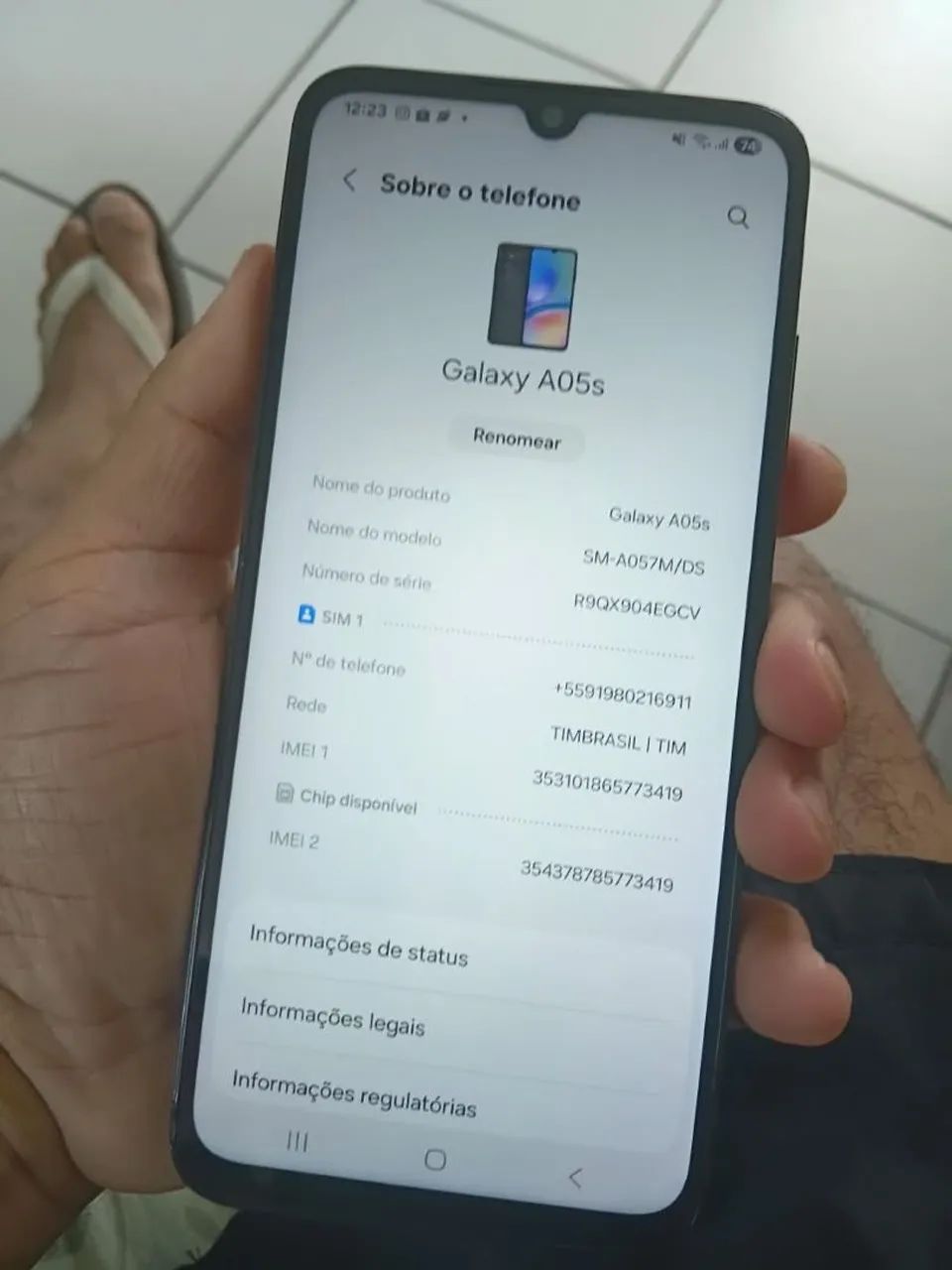 Celular a05s