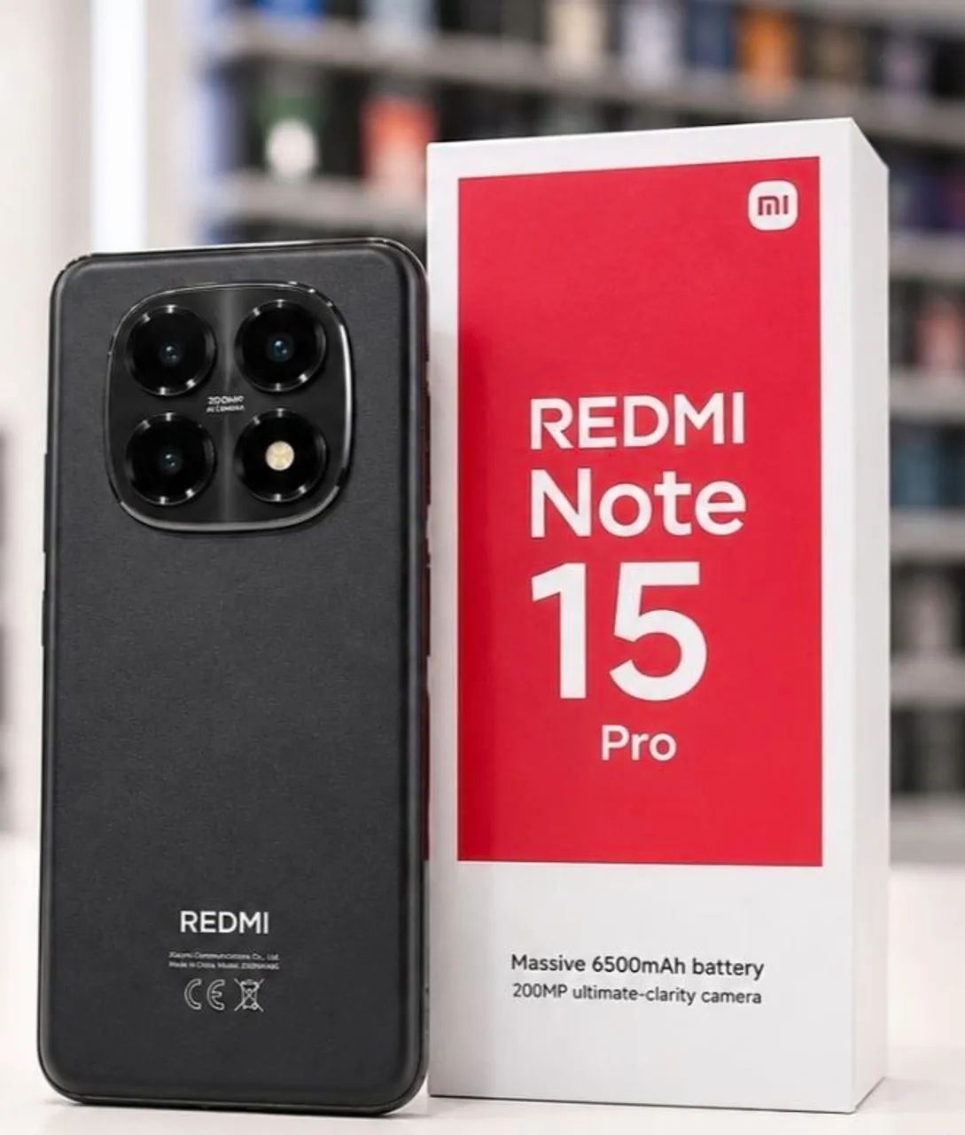 Telefone Premium Redmi Note 15 pro 4g - 256/8 Preto