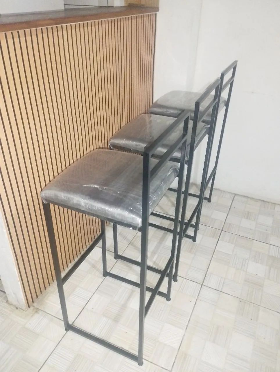 Banqueta estofada - Foto 4