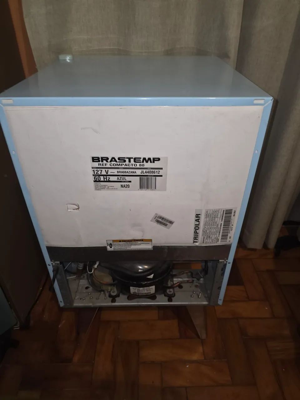 Frigobar Retrô Brastemp Vintage Blue Ice (76L) - Funcionando Perfeitamente - Foto 4