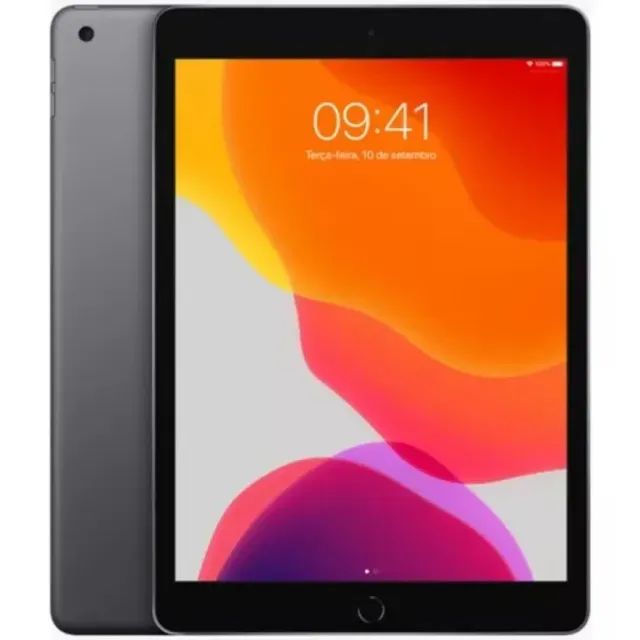 iPad 7 Apple Tela 10.2", 32GB, Wifi - Cinza Espacial