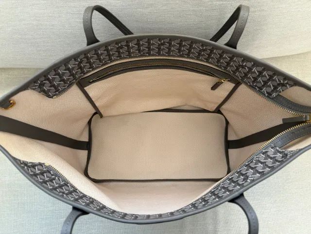 Bolsa Tote Tory Burch com Monograma e Zíper - Foto 2