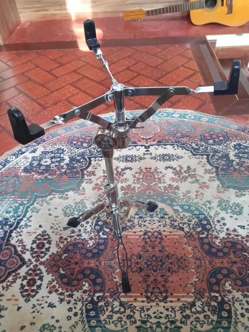 Maquina chimbal top roland clamp pedal nagano estante caixa pandeirola - Foto 3