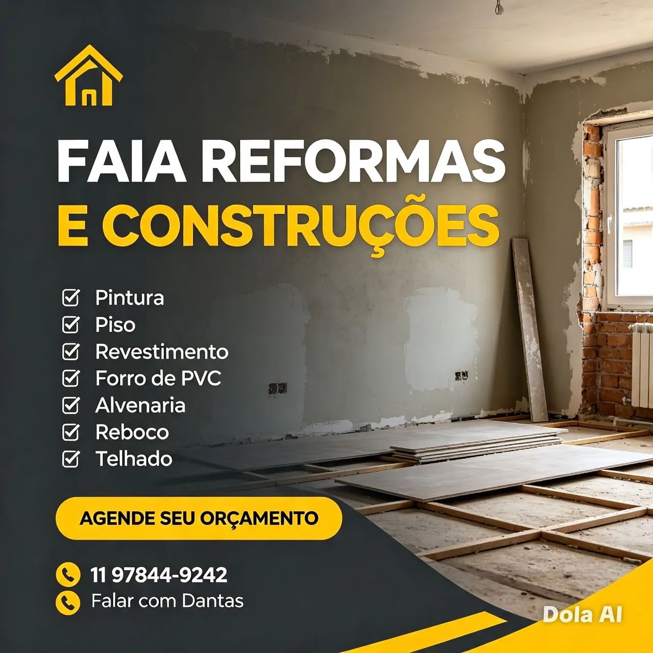 Faia reformas e construções 