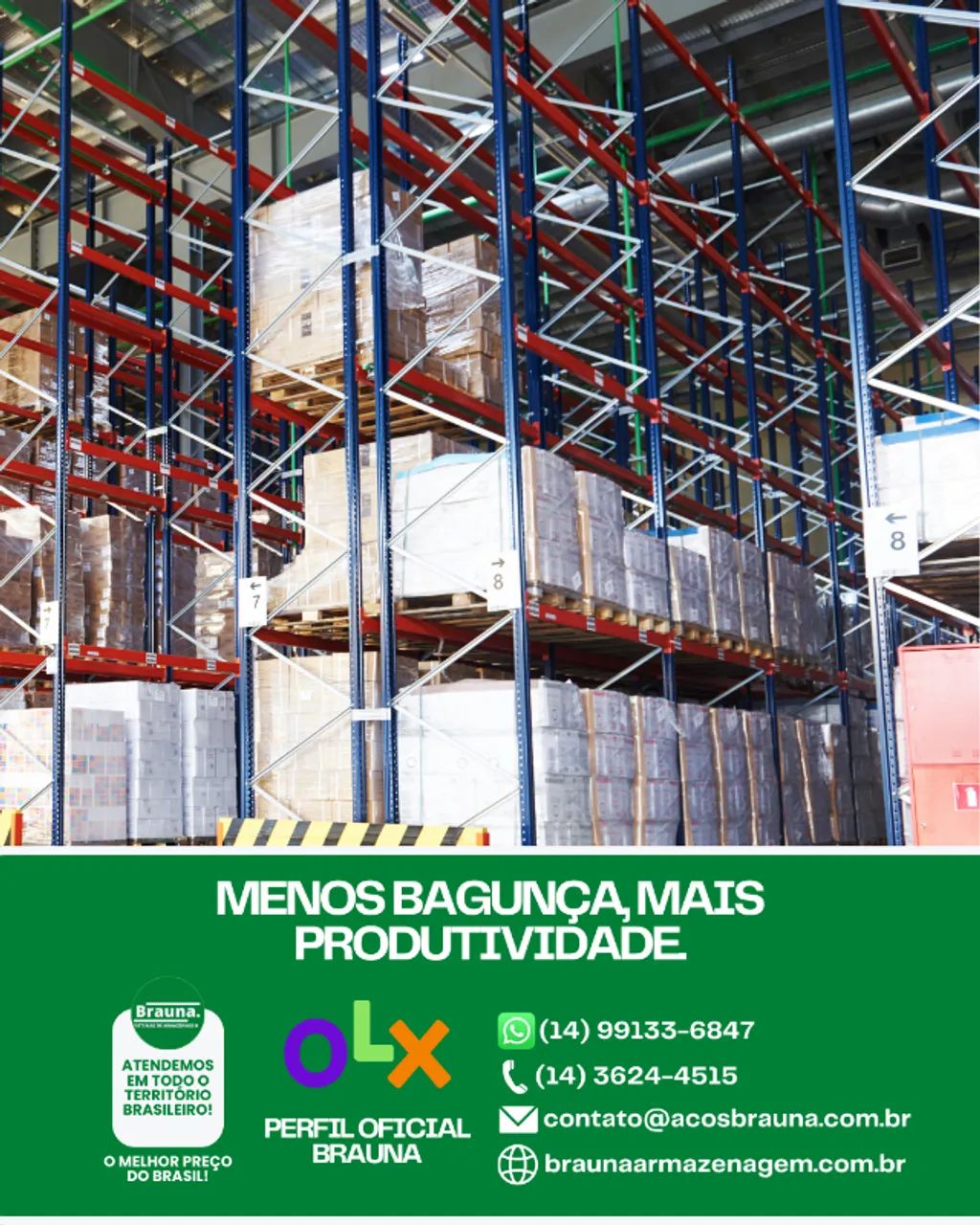 Adeus Bagunça, Olá Produtividade no seu estoque