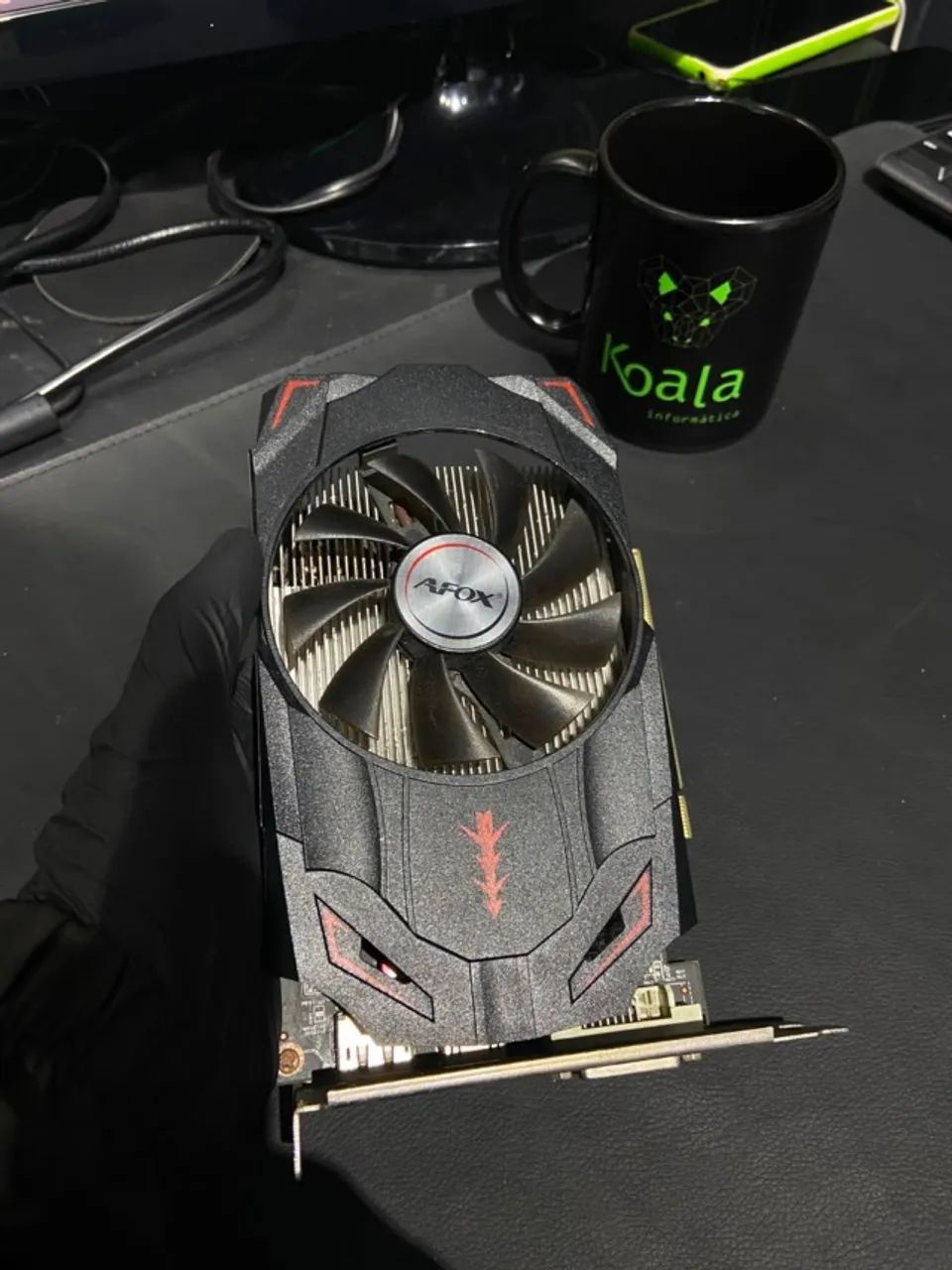 Placa de vídeo AMD RX 550 Afox