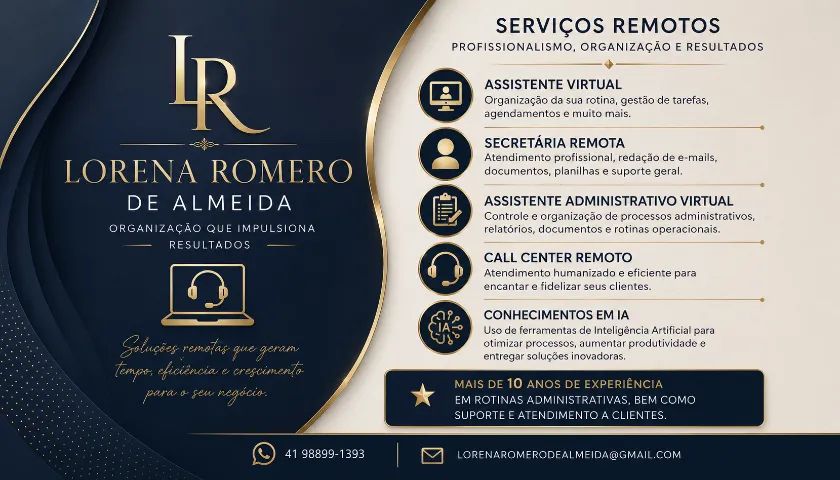 SERVIÇOS REMOTOS COM QUALIDADE E EFICIÊNCIA