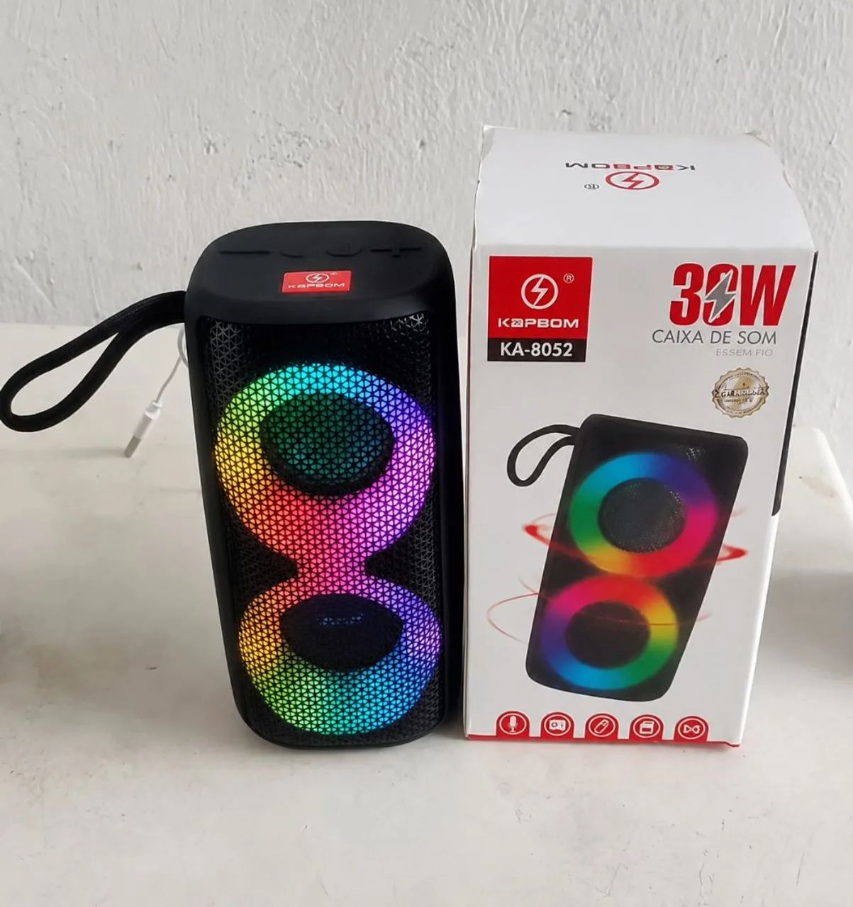 CAIXA DE SOM Profissional bluetooth, impecável 