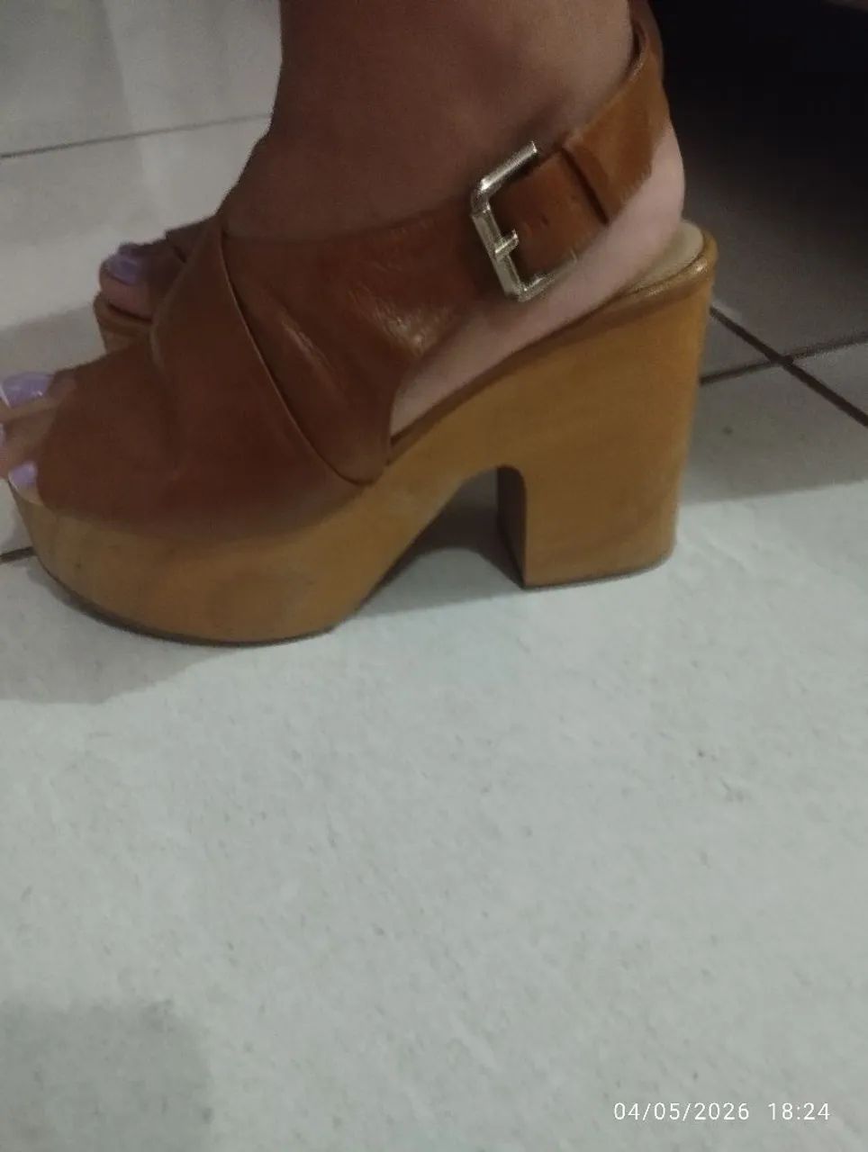 Sandália Zara no couro  - Foto 2