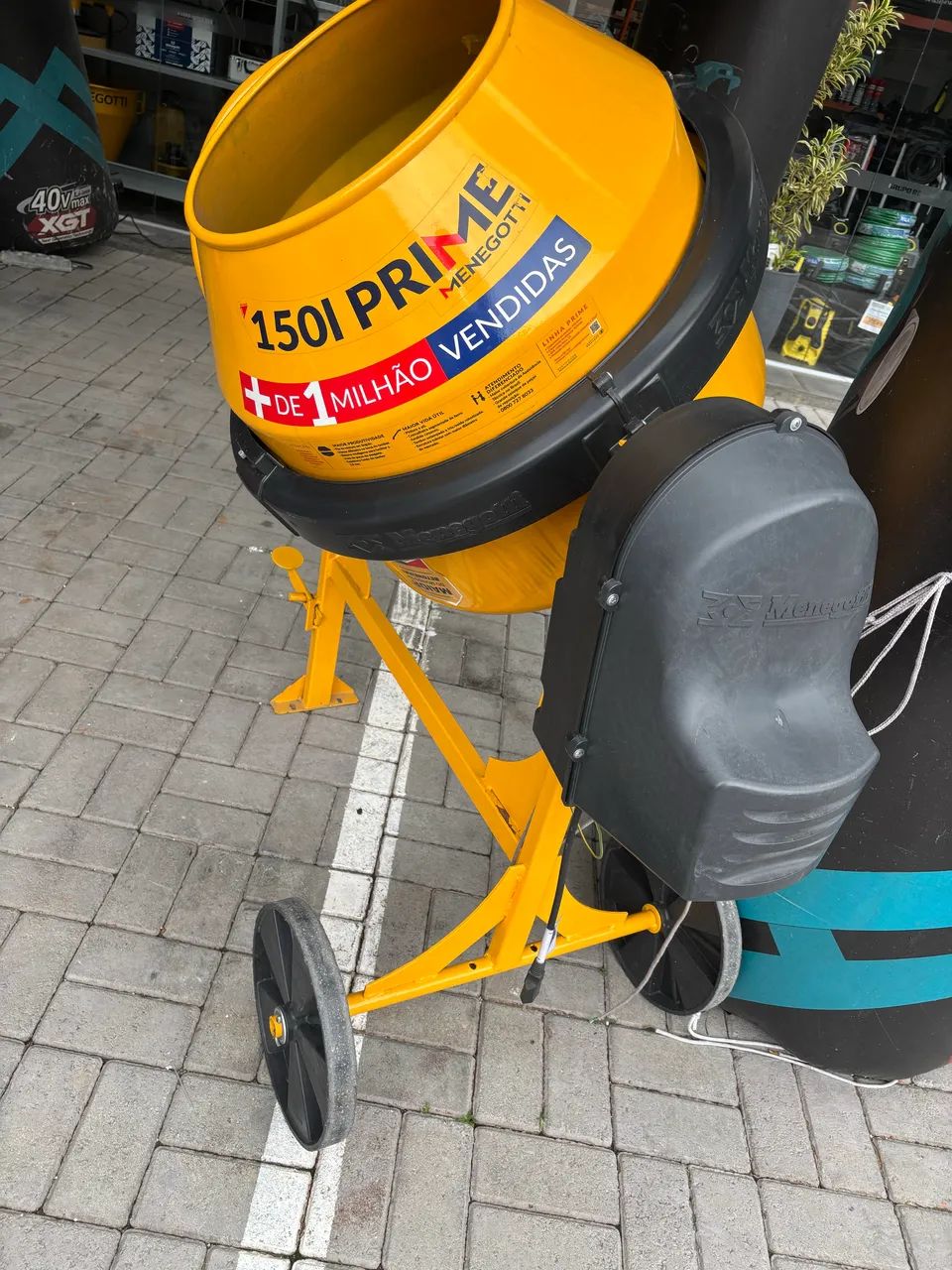 Betoneira 150L Com motor monofásico  - Foto 2