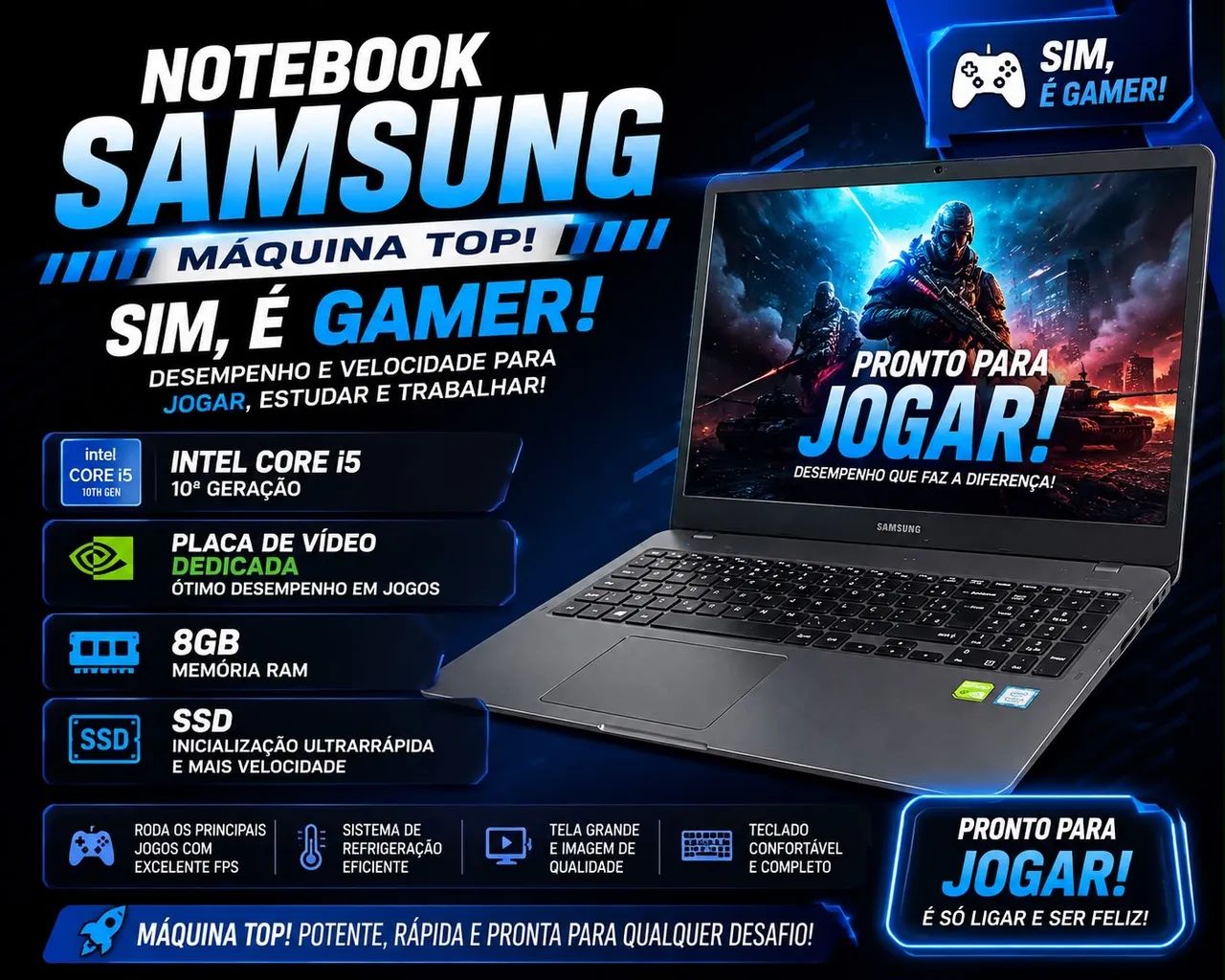Notebook Samsung 