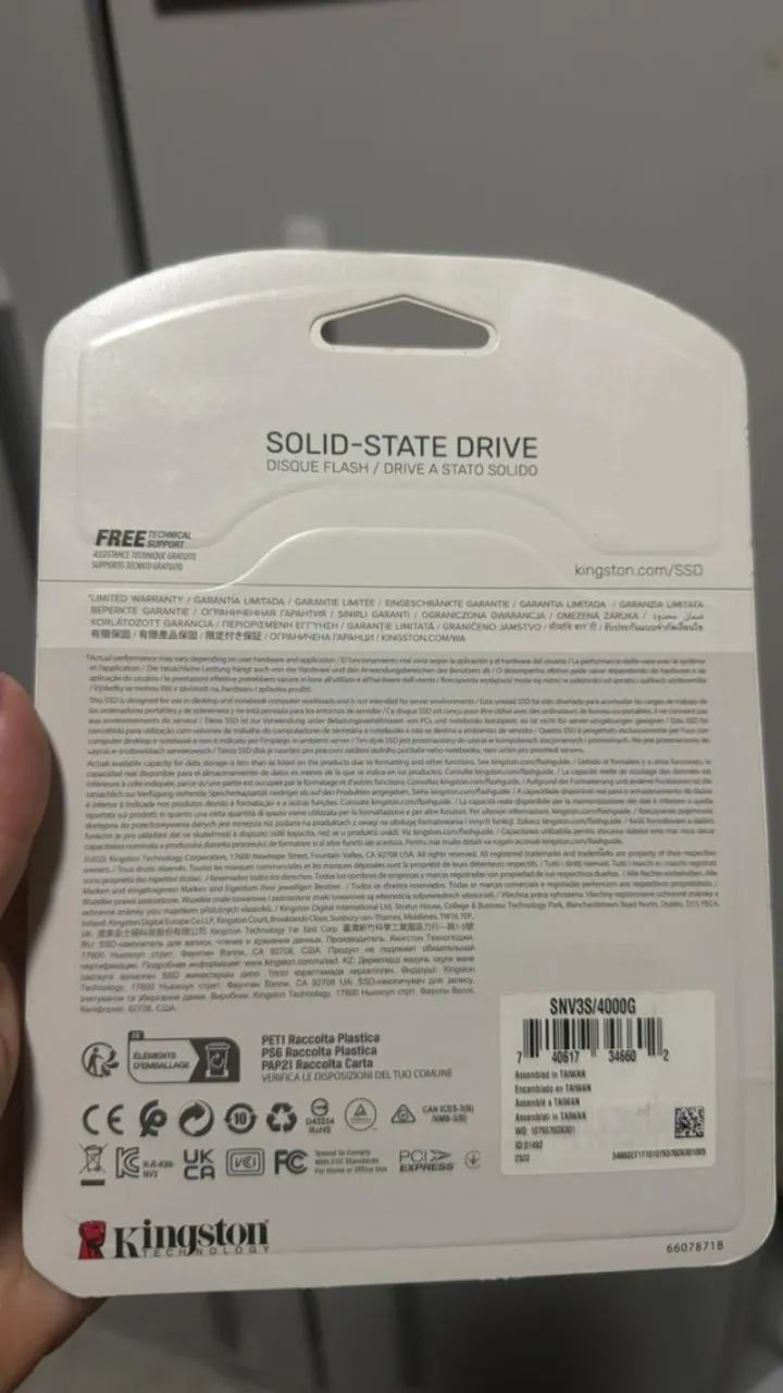 SSD Kingston NV3 4 TB - Foto 2