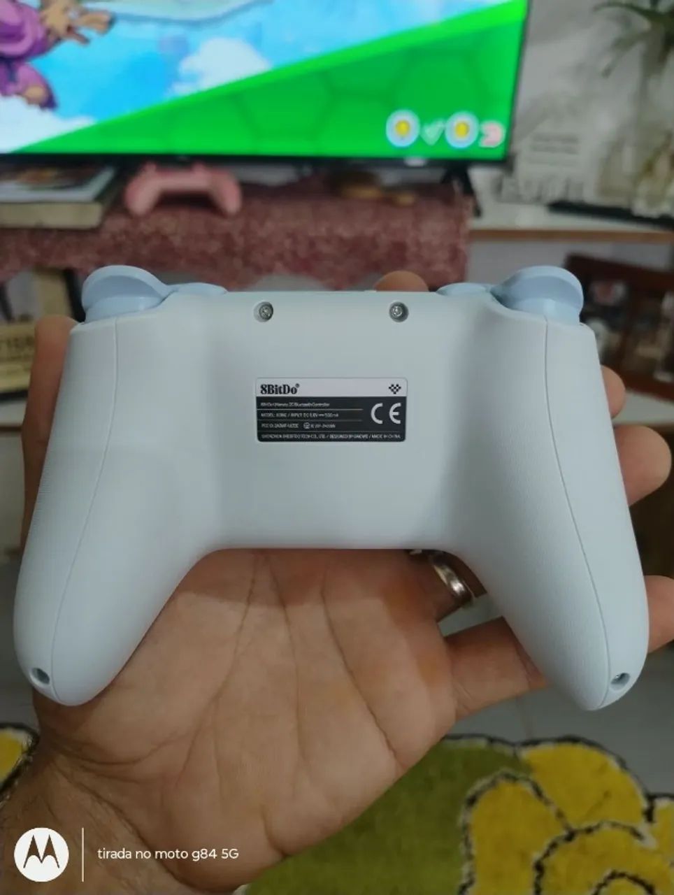 Controle para Nintendo Switch & PC (Windows e Steam) - 8bitdo Ultimate 2C Bluetooth - Blue - Foto 5