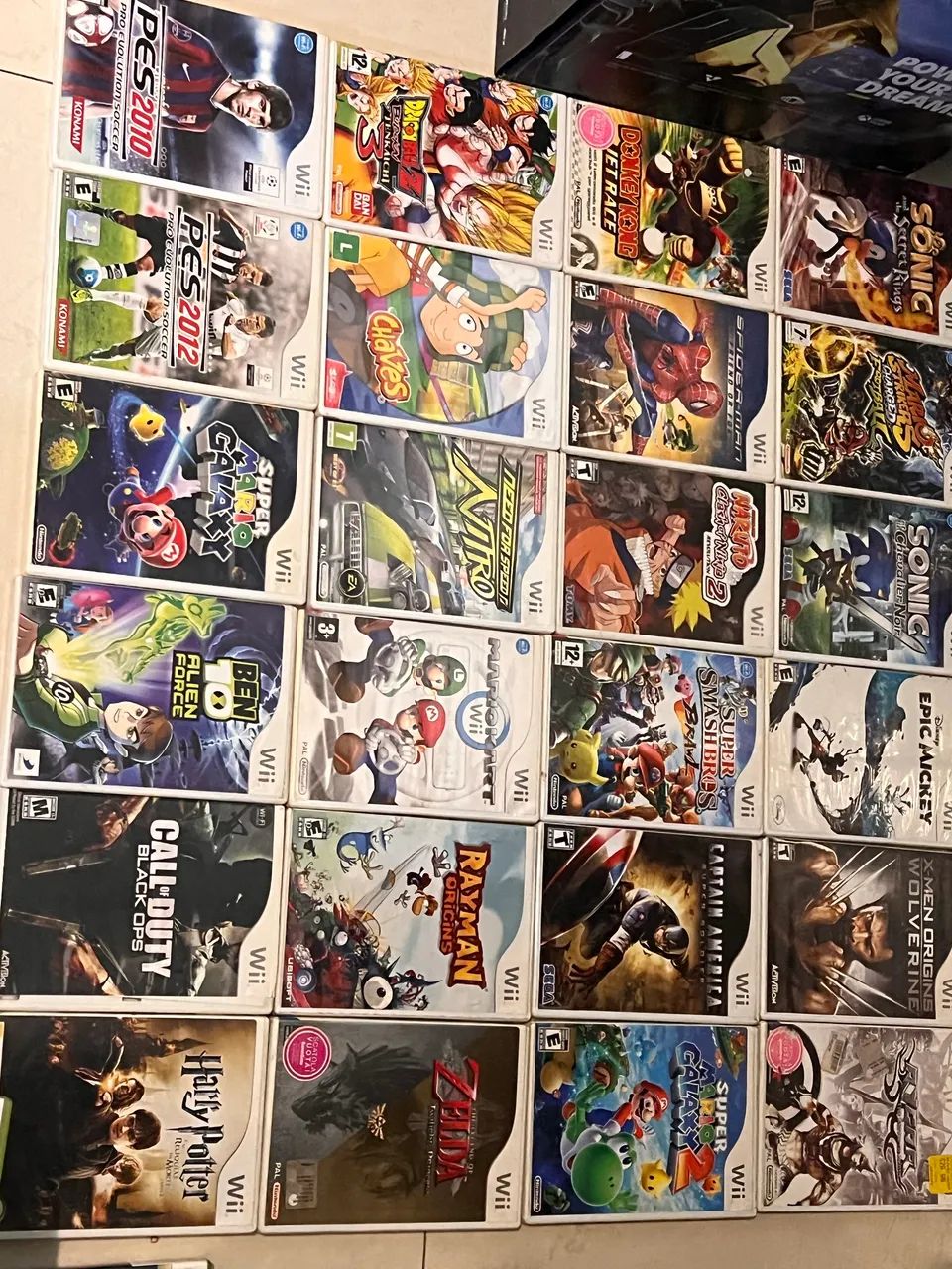 Jogos de wi original 