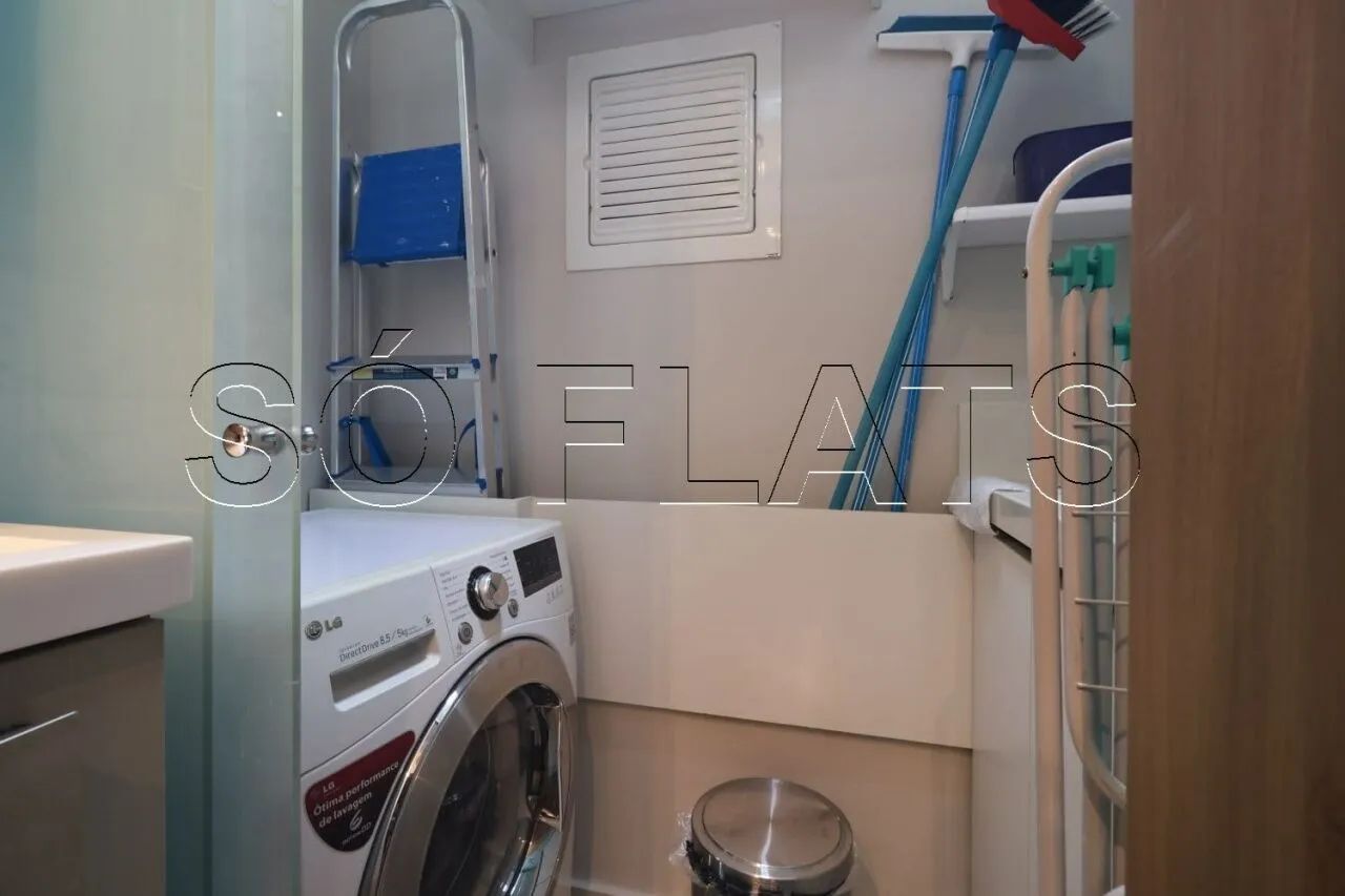 Apartamento mobiliado com suíte e varanda à venda no Itaim Bibi | It Style Home 62m² - Foto 5