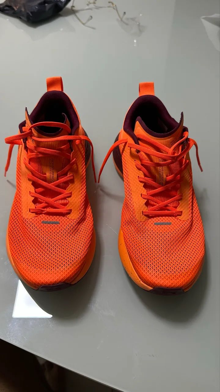 Tenis lacoste run spin evo laranja - Foto 3