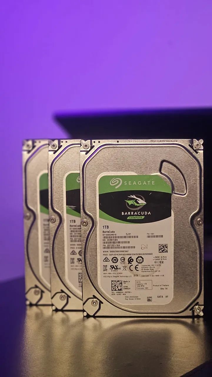 SSDs e HDs