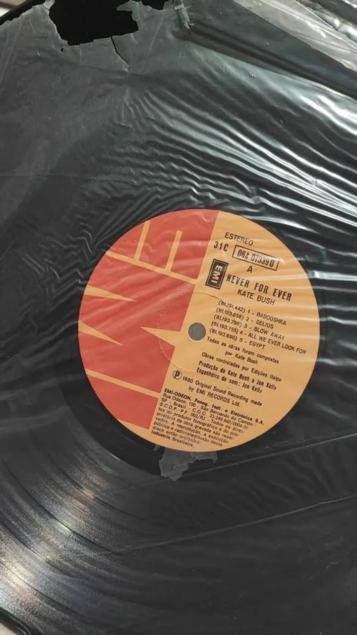 LP Kate Bush - Never For Ever - Foto 4