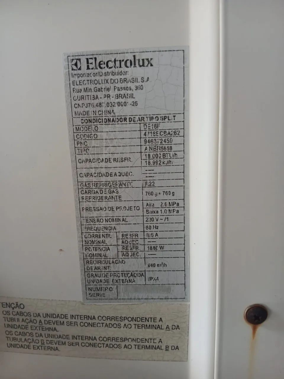 Ar bi split eletrolux 9.000btus - Foto 2