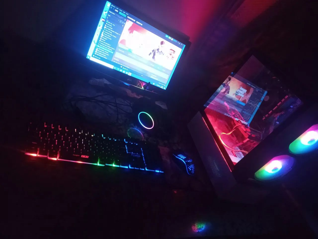 PC gamer Ryzen 32200g 