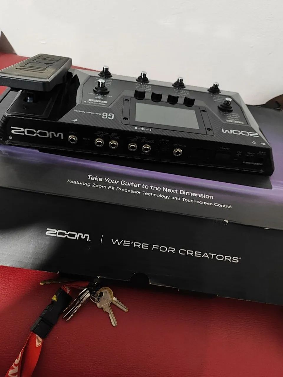 Pedal zoom  G6