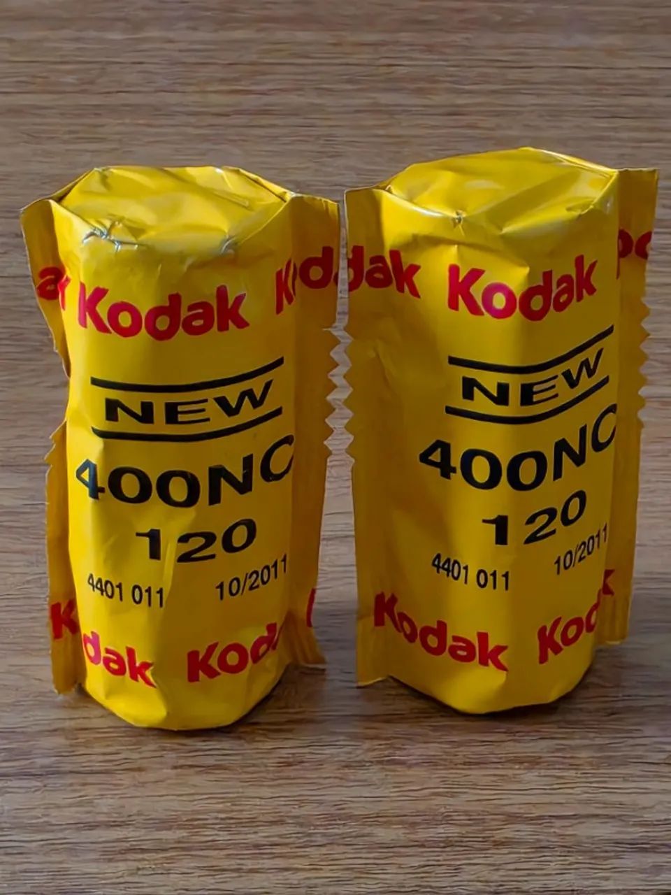 2 Filmes Kodak Portra 400NC - Médio Formato 120 (Expirados)