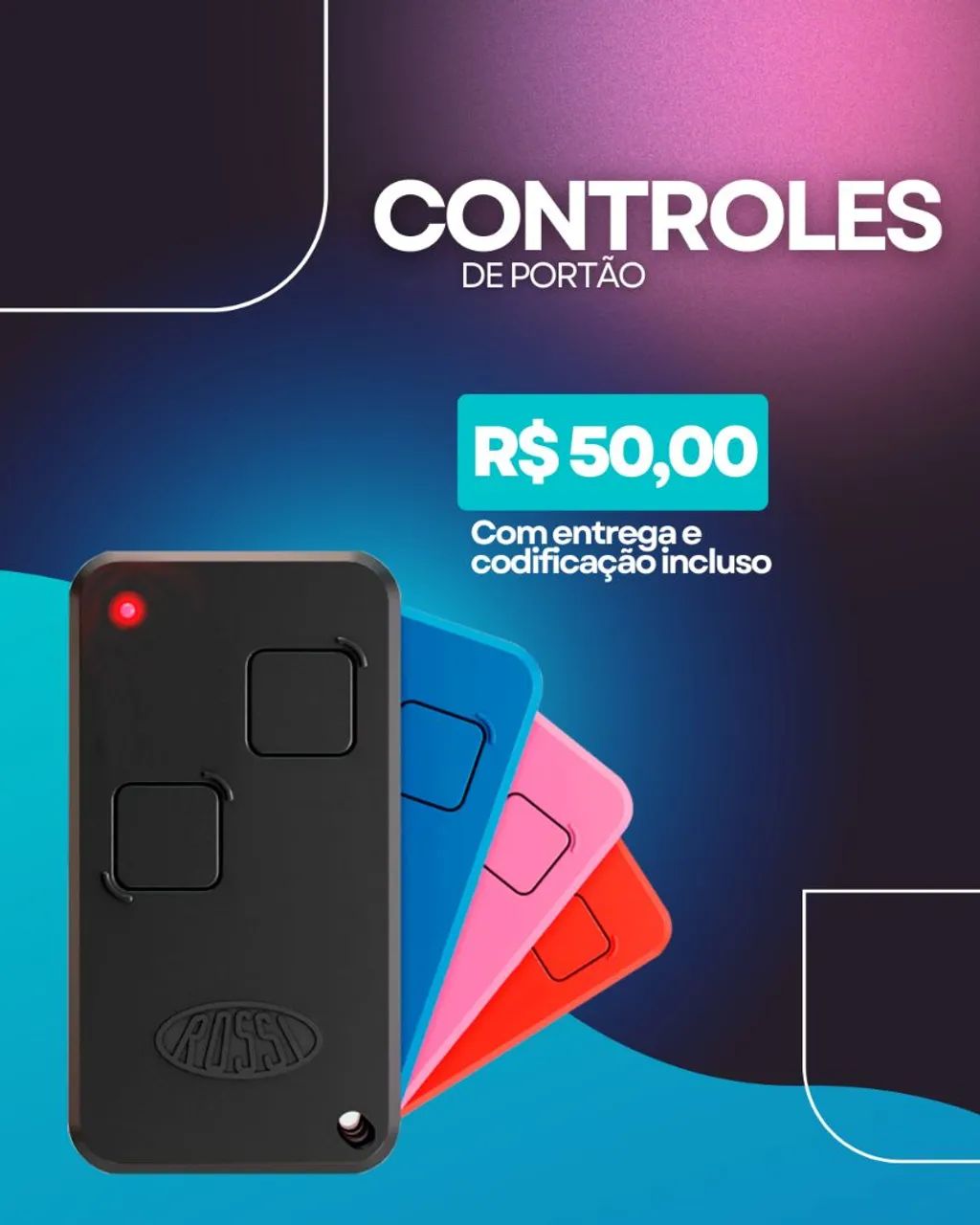Controles de Portão
