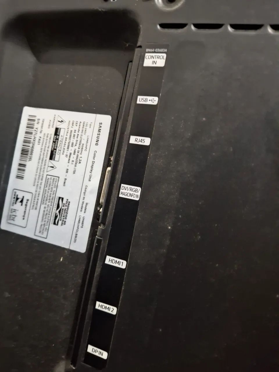 Monitor Samsung de 46 polegadas, sem bordas! - Foto 5