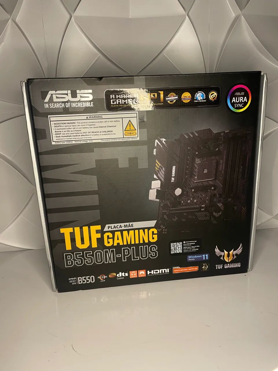 PLACA MÃE ASUS TUF GAMING B550M - PLUS