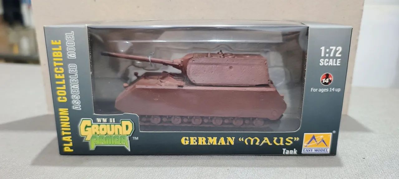 Miniatura Tanque MAUS Easy Model 1/72 (36203)