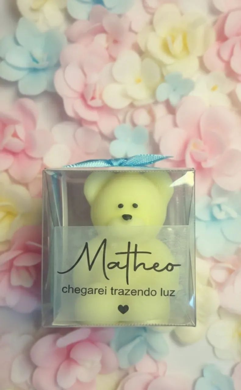 20 Mini velas aromáticas em formato de ursinho  - Foto 5