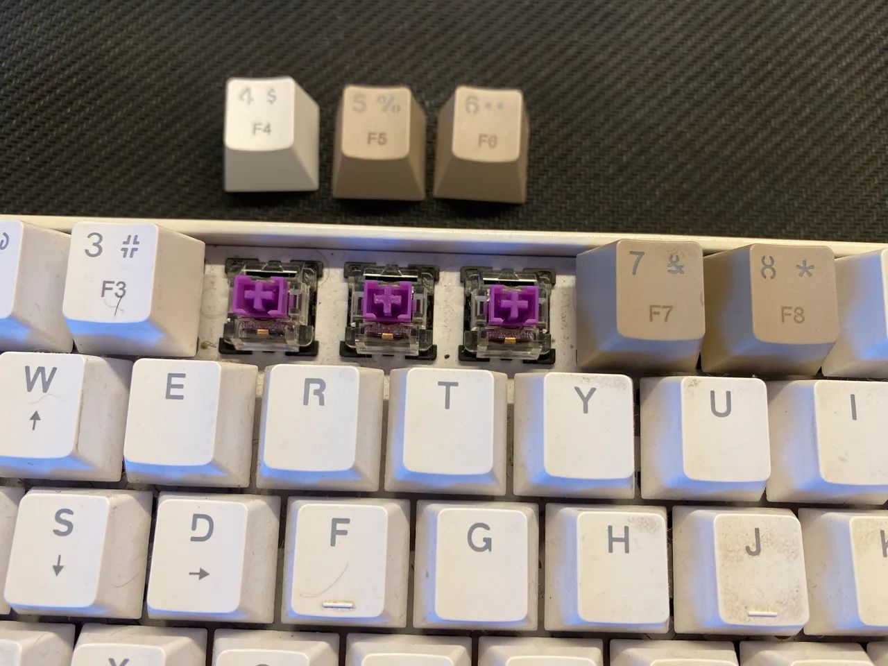 Teclado Mecânico Redragon Lakshimi switch purple  - Foto 5