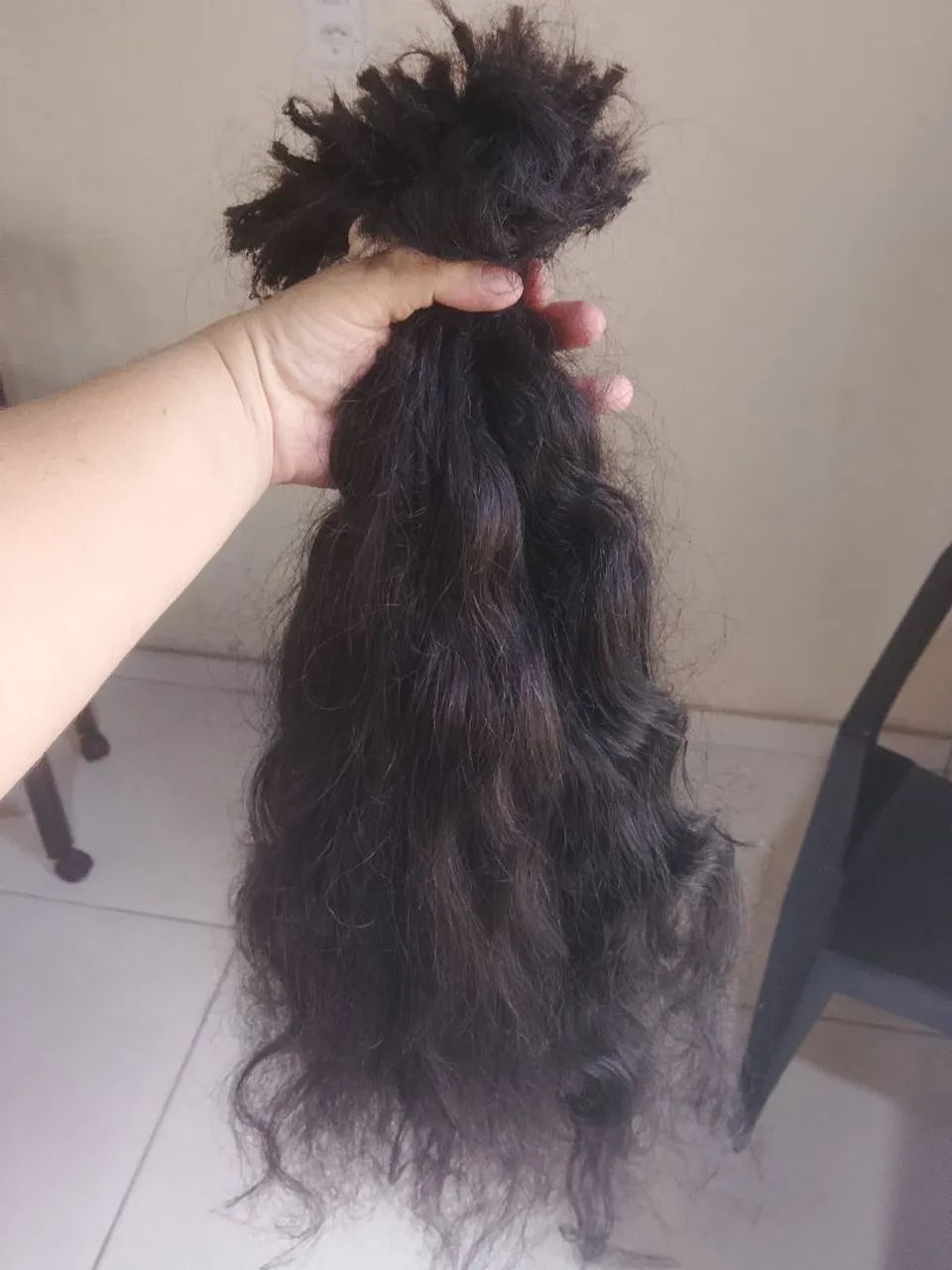 Cabelo humano 70cm - Foto 2
