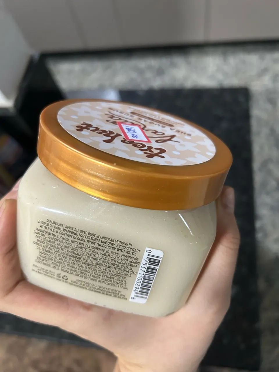 Tree hit vanila shea sugar scrub 510G - Foto 3