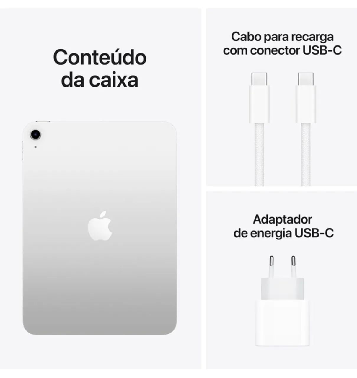 iPad 11 256gb A16 Wi-Fi lacrado na caixa com garantia Apple (ler o anúncio) - Foto 3