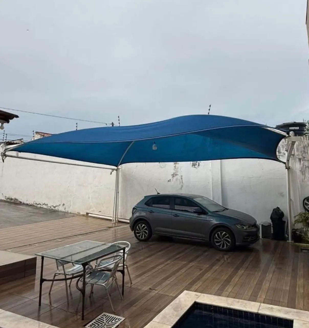 Tenda para garagem 