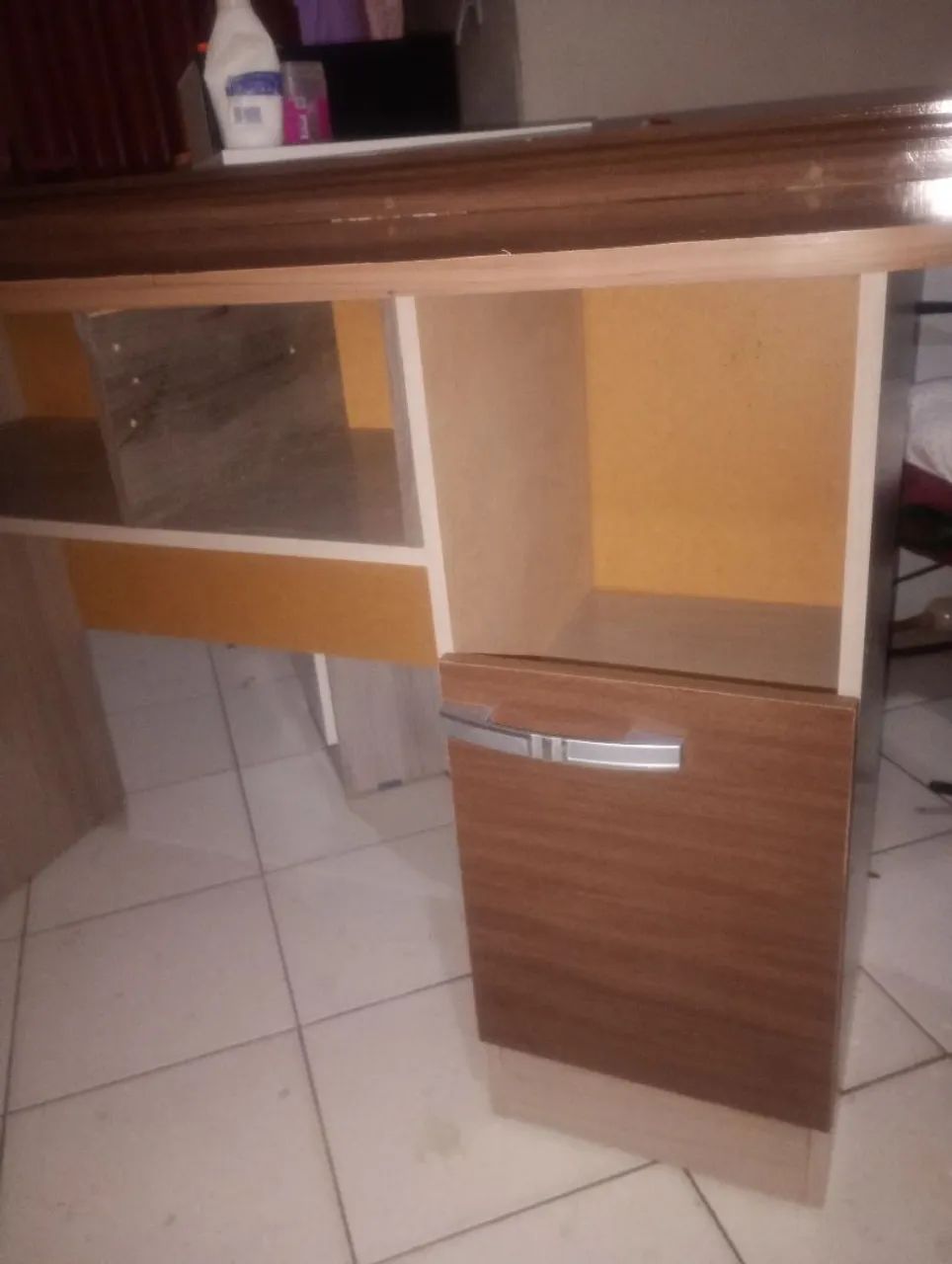 Balcão de recepção 
