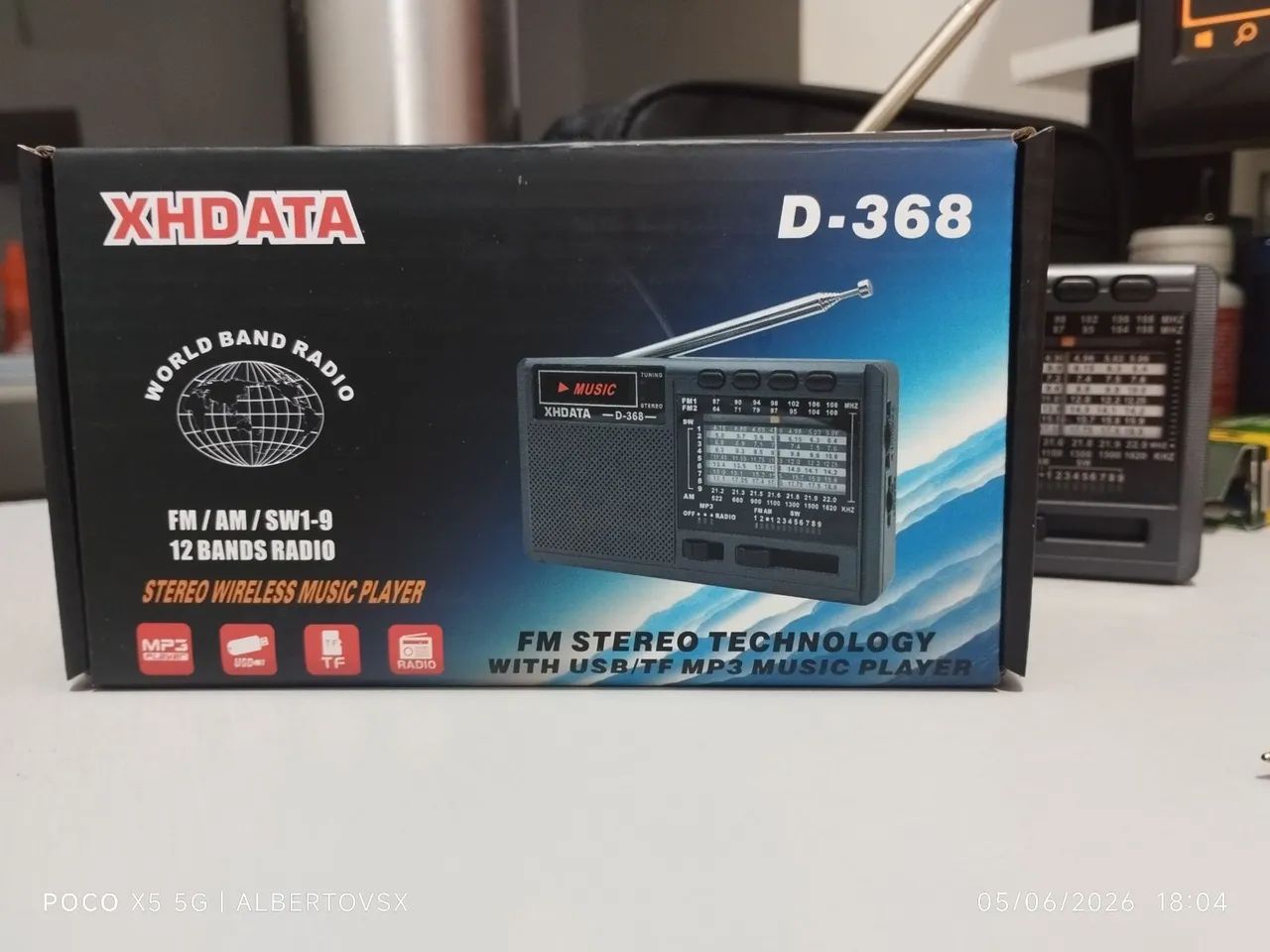 Rádio xhdata D368 - Foto 4