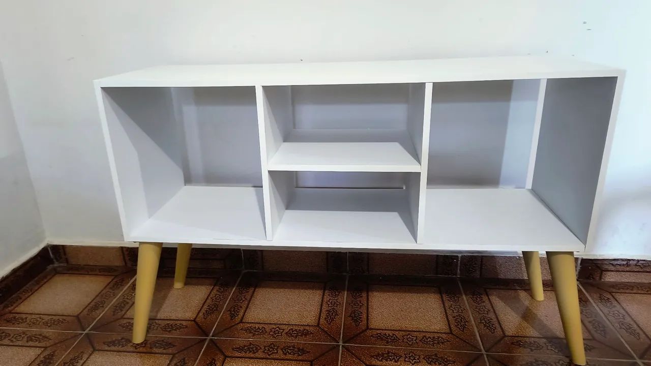 Rack para TV até 40 Polegadas Retrô Moderno para Sala e Quarto Compacto Noruega  - Foto 2