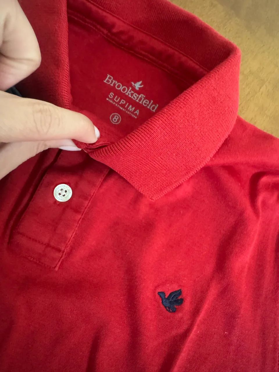 Duas camisetas polos brooksfield original infantil 