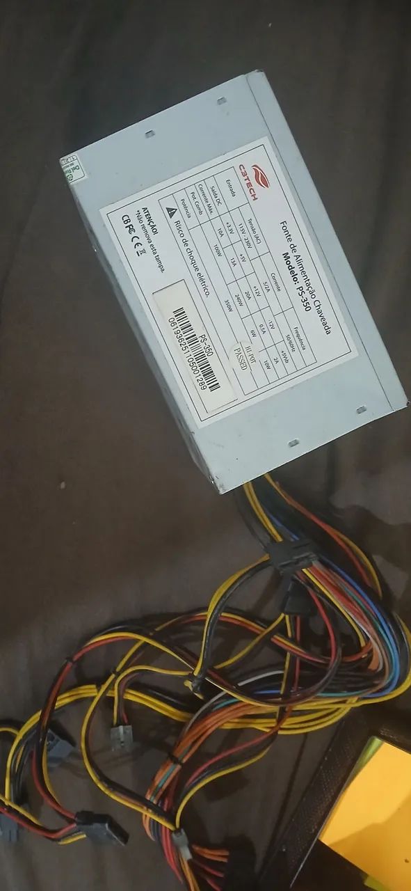 Fonte 350W C3Tech - Foto 4