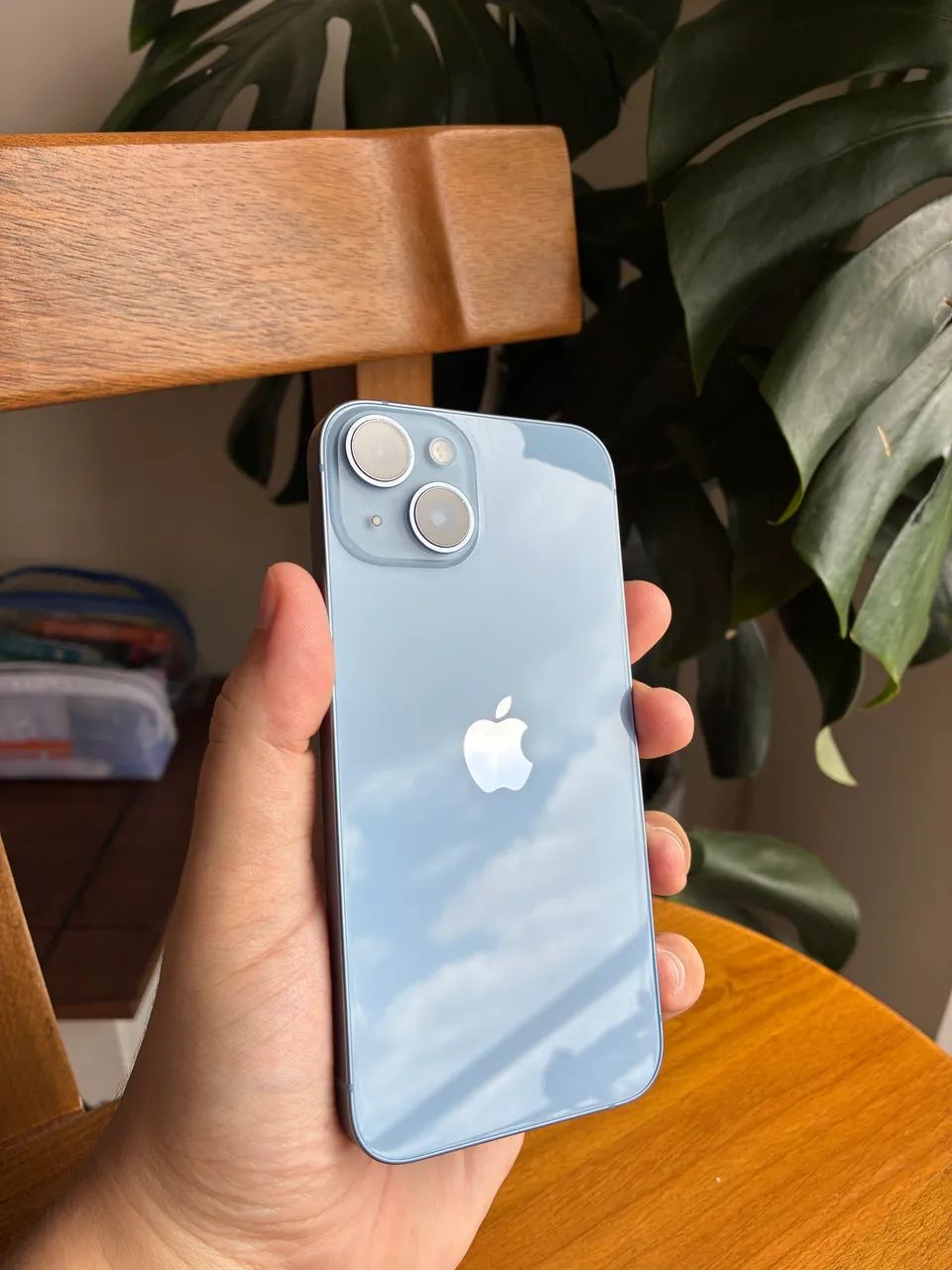 iPhone 14 Azul 128GB - Impecável (Caixa e Cabo) | Saúde 86% - Foto 2