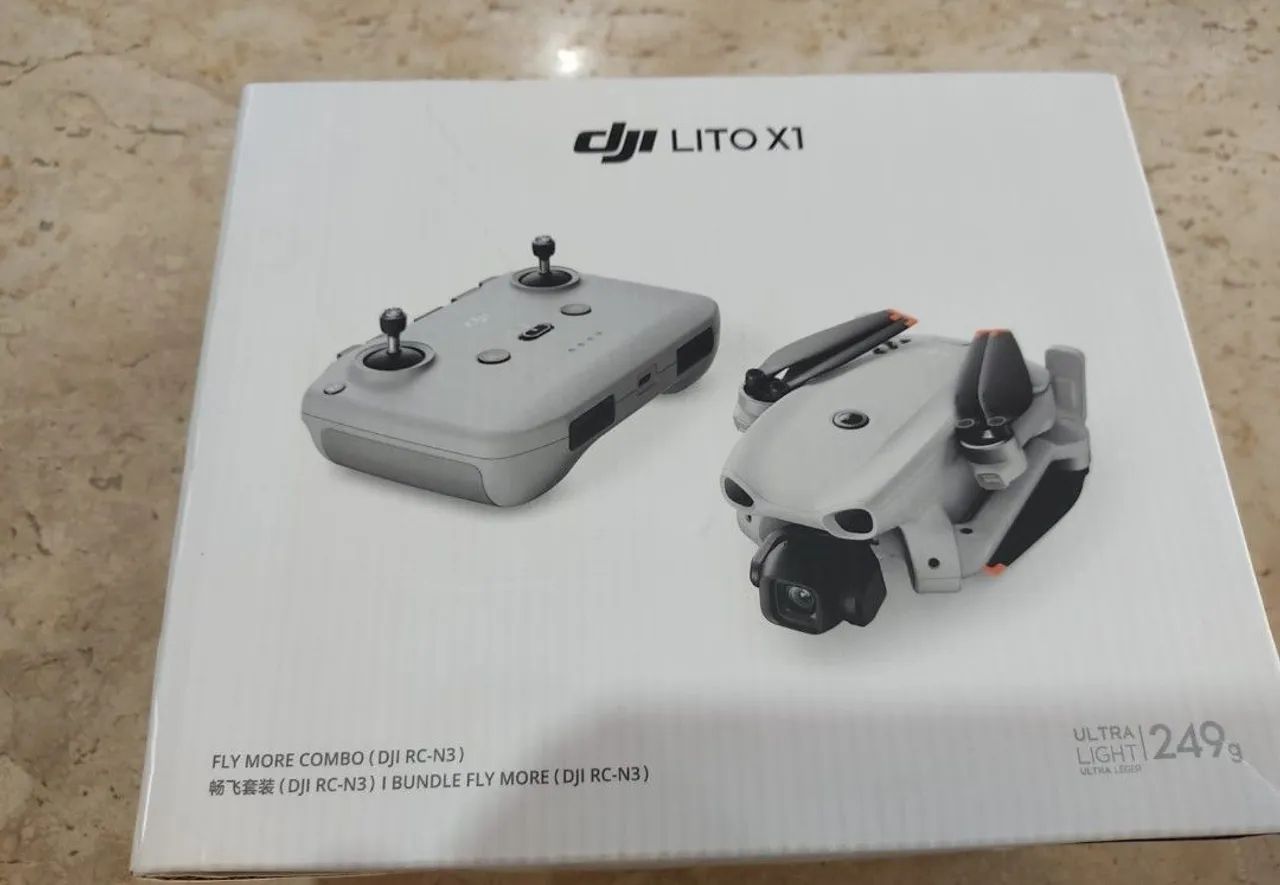 Kit drone com 3 baterias DJI LITO X1 - Foto 2